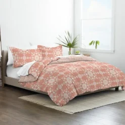 Clay Daisy Medallion King 3-Pc. Comforter Set-Kirkland's Home Sale