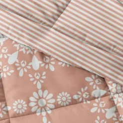 Clay Daisy Medallion King 3-Pc. Comforter Set-Kirkland's Home Sale