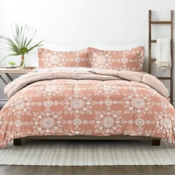 Clay Daisy Medallion Queen 3-Pc. Comforter Set-Kirkland's Home Best