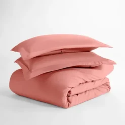 Clay Solid 3-Pc. Queen Duvet Cover Set-Kirkland's Home Flash Sale
