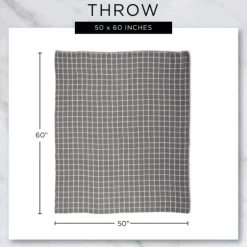 Clayoff Slub Stripe Decorative Throw-Kirkland's Home Best Sale