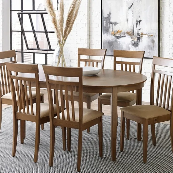 Coffee Wooden Dining Chairs, Set Of 2-Kirkland's Home Outlet