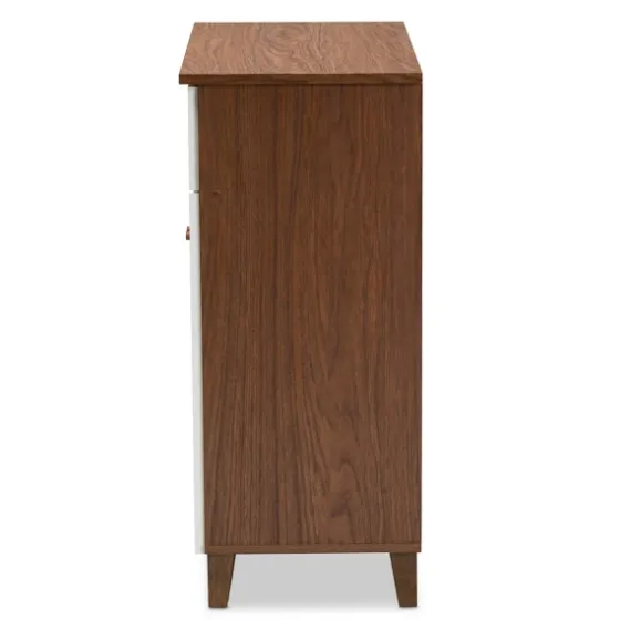 Collier Two-Tone Drawer Shoe Storage Cabinet-Kirkland's Home Outlet