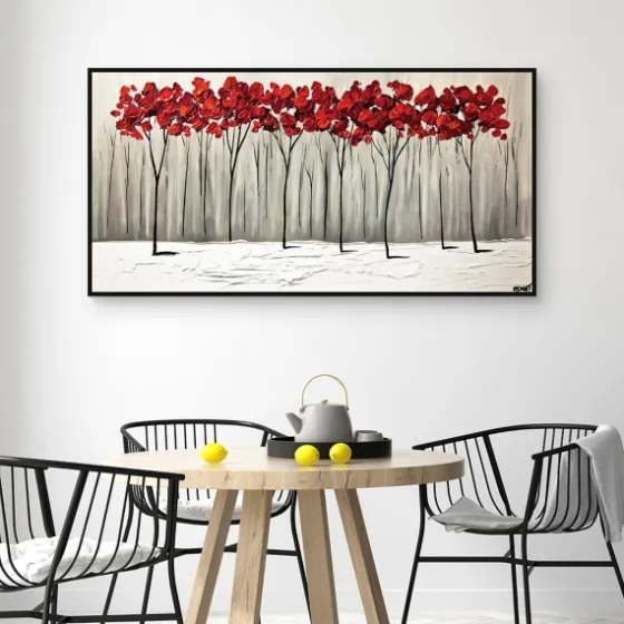 Collision Of Seasons Framed Canvas Art Print-Kirkland's Home Discount