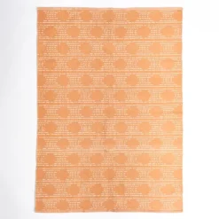 Coral Shibori Outdoor Area Rug, 5X7-Kirkland's Home New