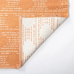 Coral Shibori Outdoor Area Rug, 6X9-Kirkland's Home Store