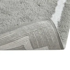 Cotton Tufted Bath Mat With Border, 40 In.-Kirkland's Home Best