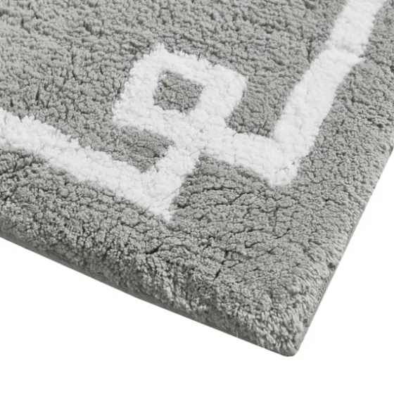 Cotton Tufted Bath Runner With Border-Kirkland's Home Store