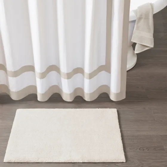 Cream High Pile Marshmallow Bath Mat, 30 In.-Kirkland's Home Shop