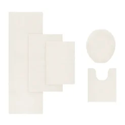 Cream High Pile Marshmallow Bath Mat, 72 In.-Kirkland's Home Store