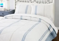 Cream Mason Full/Queen 3-Pc. Comforter Set-Kirkland's Home Flash Sale