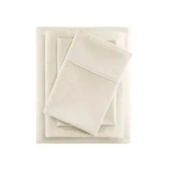 Cream Rich Cooling Cotton King Sheet Set-Kirkland's Home Cheap