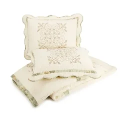Cream Vintage Treasure King Bedspread-Kirkland's Home Flash Sale
