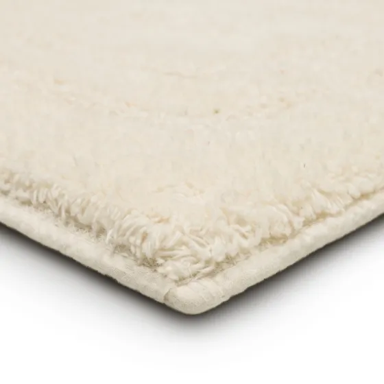 Creme Plush Reversible Cotton Bath Mat, 60 In.-Kirkland's Home Sale