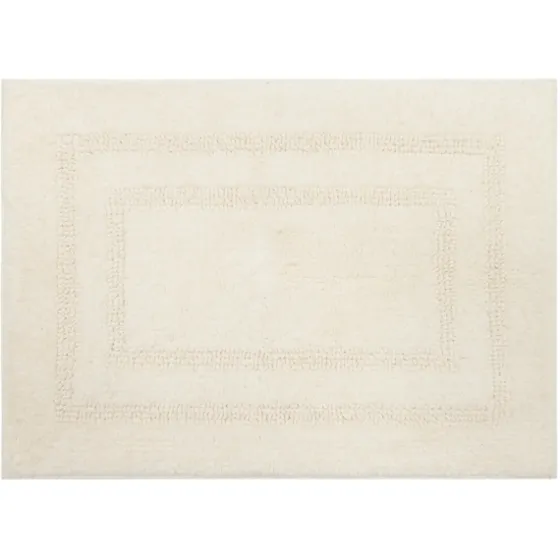 Creme Plush Reversible Cotton Bath Mat, 45 In.-Kirkland's Home Cheap
