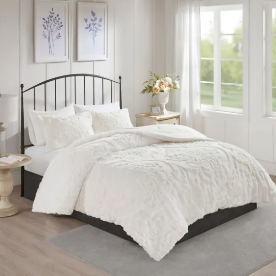 Damask Full/Queen 3-Pc. Comforter Set-Kirkland's Home Clearance
