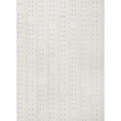 Davon Gray Geometric Striped Outdoor Rug, 5X8-Kirkland's Home Best