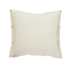 Denim Blue Braided Stripe Throw Pillow, 24 In.-Kirkland's Home Flash Sale