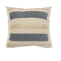 Denim Blue Braided Stripe Throw Pillow, 20 In.-Kirkland's Home Hot