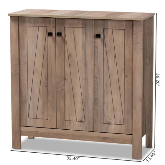 Derrique Wash Shoe Storage Cabinet-Kirkland's Home Outlet