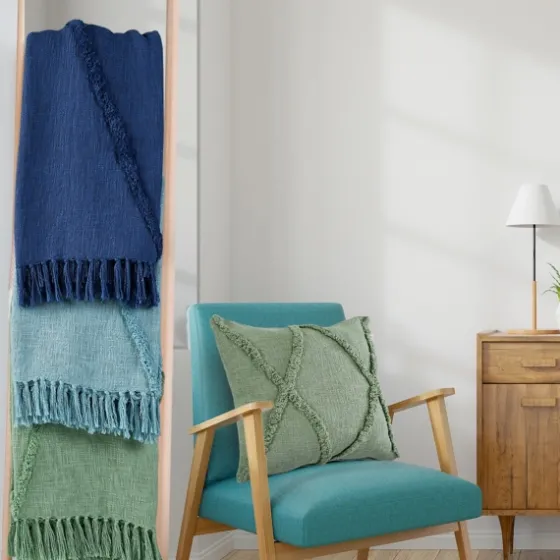 Diamond Tufted Cotton Throw-Kirkland's Home Cheap