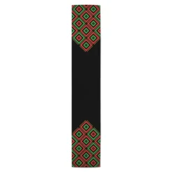 Diamonds Kwanzaa Decorative Table Runner, 90 In.-Kirkland's Home Sale