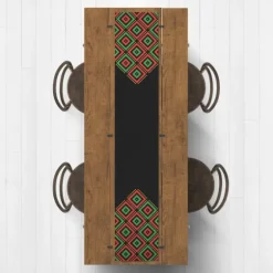 Diamonds Kwanzaa Decorative Table Runner, 72 In.-Kirkland's Home New