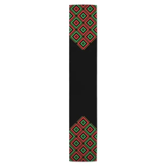 Diamonds Kwanzaa Decorative Table Runner, 72 In.-Kirkland's Home New