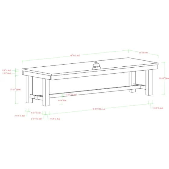 Dirty Oak Huntsman Wood Dining Bench-Kirkland's Home Best Sale