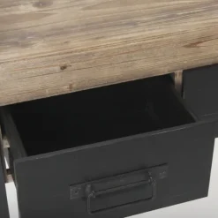 Distressed Farmhouse 3-Drawer Console Table-Kirkland's Home Hot
