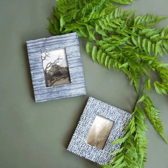 Distressed Gray Diamond Picture Frame, 4X6-Kirkland's Home Cheap