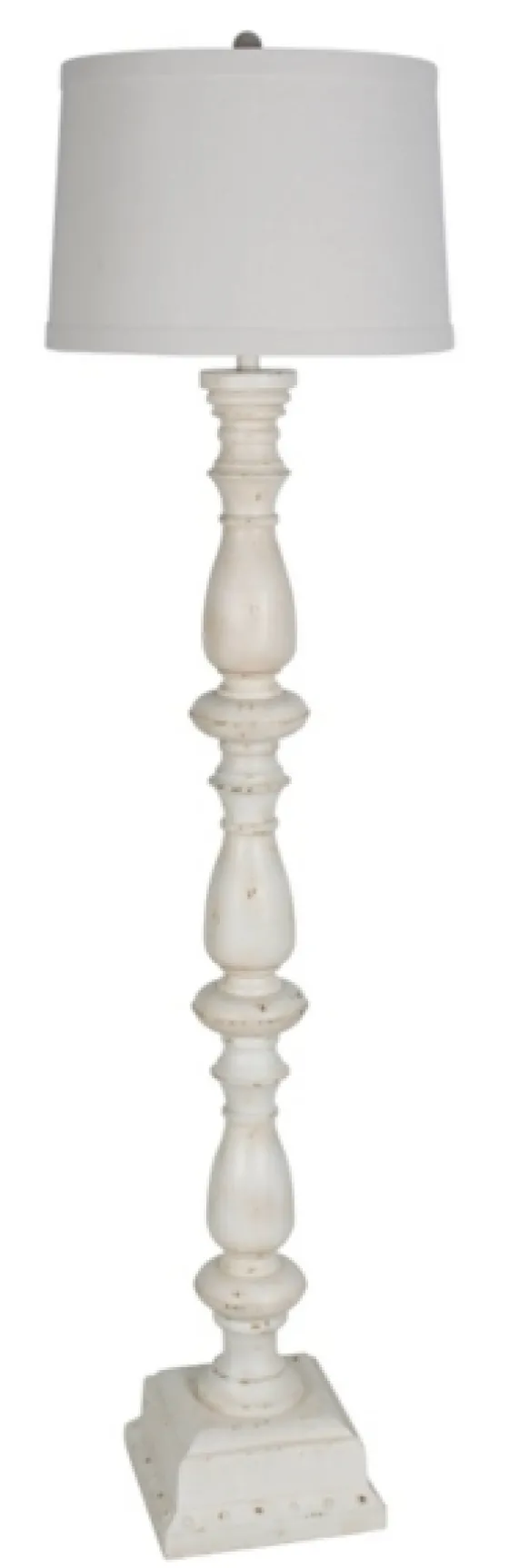 Distressed Square Base Floor Lamp-Kirkland's Home Best Sale