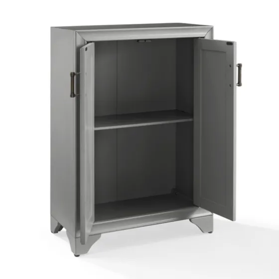 Distressed Wood Accent Cabinet-Kirkland's Home Sale
