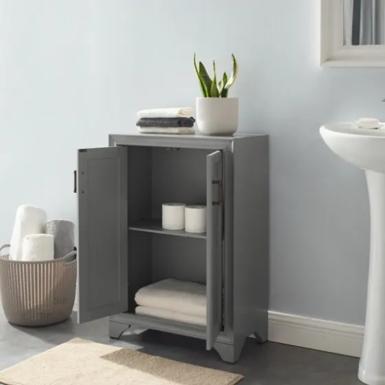 Distressed Wood Accent Cabinet-Kirkland's Home Sale