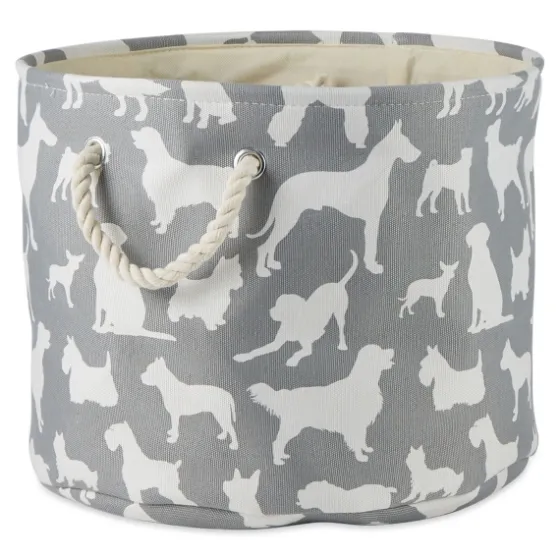 Dog Show Round Storage Bin, 15 In.-Kirkland's Home Hot