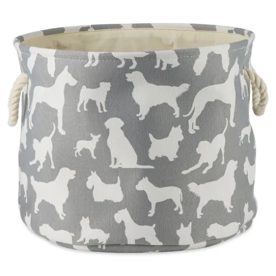 Dog Show Round Storage Bin, 15 In.-Kirkland's Home Hot