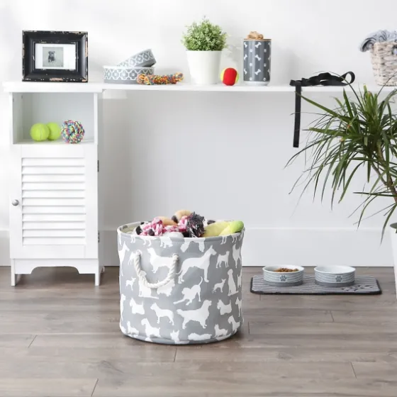 Dog Show Round Storage Bin, 15 In.-Kirkland's Home Hot
