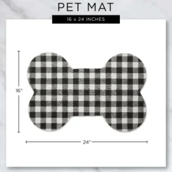 Eat Play Love Bone-Shaped Pet Bowl Mat-Kirkland's Home Cheap