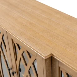 Eleanora Acorn Wood 4-Door Sideboard-Kirkland's Home Cheap