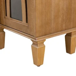 Eleanora Acorn Wood 4-Door Sideboard-Kirkland's Home Cheap