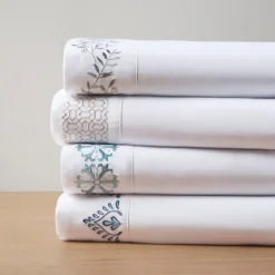 Elegant Geo Hem Microfiber 4-Pc. King Sheet Set-Kirkland's Home Flash Sale