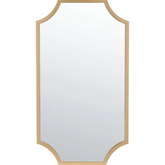 Elenin Gold Scalloped Wall Mirror-Kirkland's Home Clearance