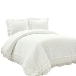 Ella Ruffle 3-Pc. King Duvet Set-Kirkland's Home Fashion