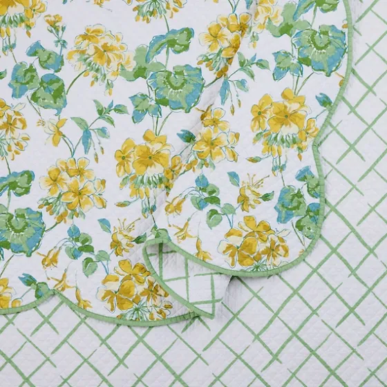 English Meadow 3-Pc. King Quilt Set-Kirkland's Home Clearance
