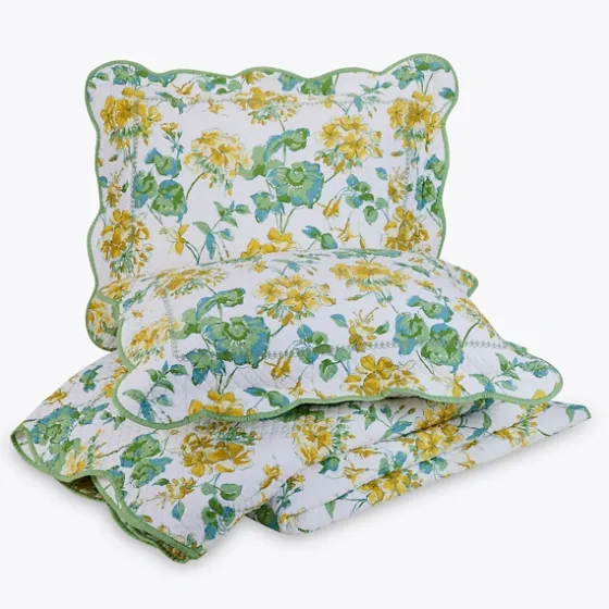 English Meadow 3-Pc. Queen Quilt Set-Kirkland's Home Cheap
