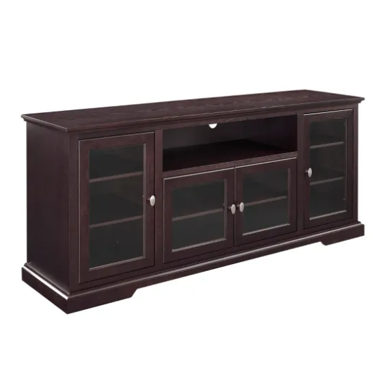 Espresso Wood Highboy Tv Stand-Kirkland's Home Sale