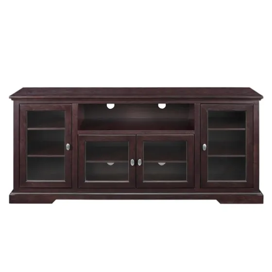 Espresso Wood Highboy Tv Stand-Kirkland's Home Sale
