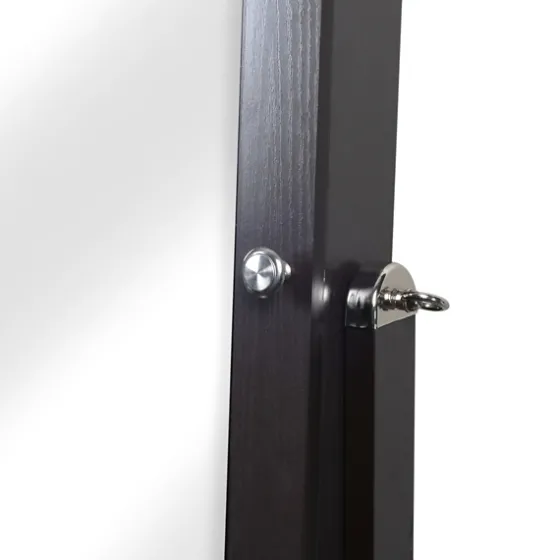Espresso Wood Mirror Armoire-Kirkland's Home Cheap