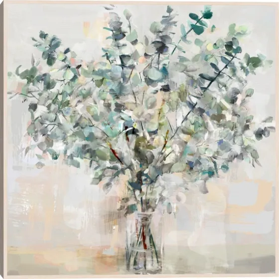 Essential S I Framed Canvas Print, 35X35 In.-Kirkland's Home Shop