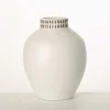 Etched Ceramic Urn Vase-Kirkland's Home Sale